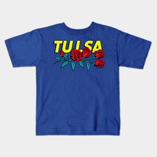 Tulsa Roses Kids T-Shirt